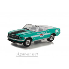 30364-GRL FORD Mustang Mach 1 428 Cobra Jet Convertible "Michigan Speedway Pace Car" 1970, 1:64